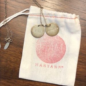 I AM necklace by Maryann